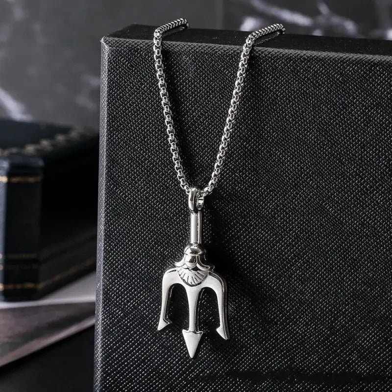 Gothic Skull Cross Pendant Necklace™