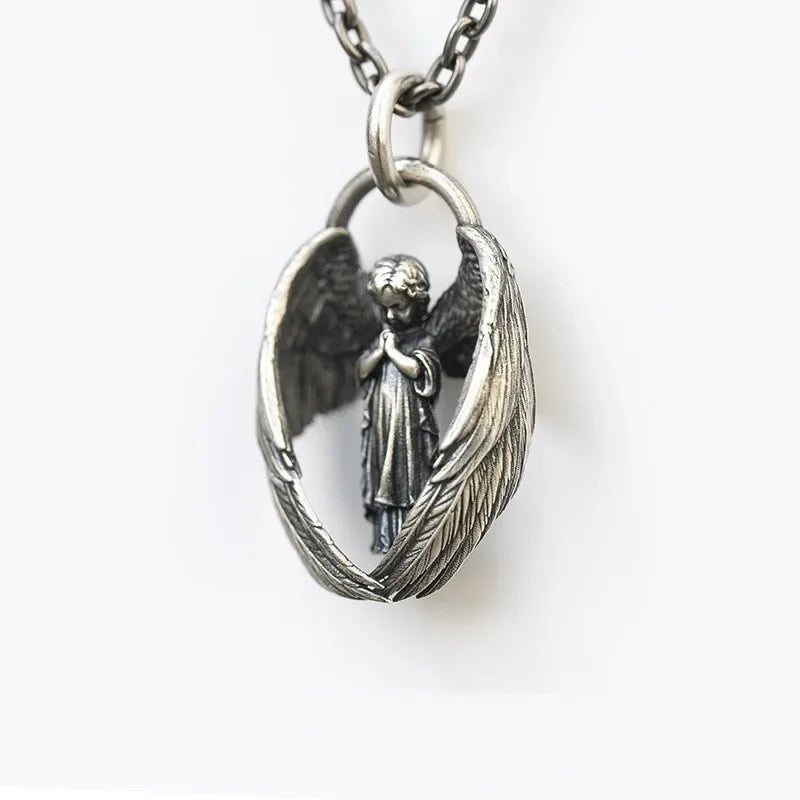 Gothic Skull Cross Pendant Necklace™