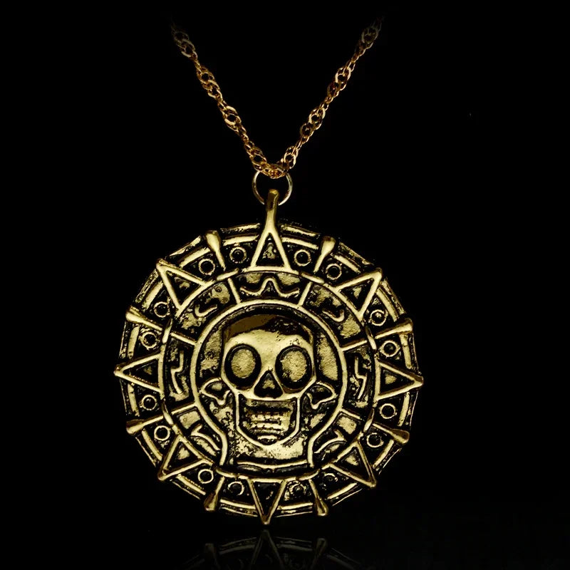 Gothic Skull Cross Pendant Necklace™
