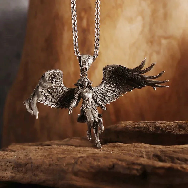 Gothic Skull Cross Pendant Necklace™