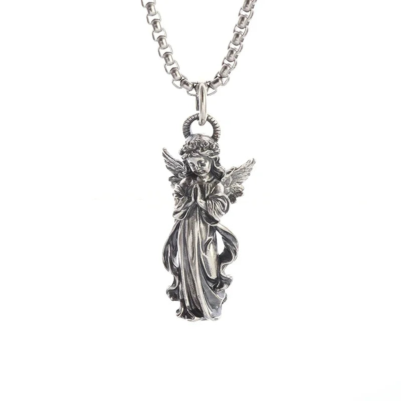 Gothic Skull Cross Pendant Necklace™
