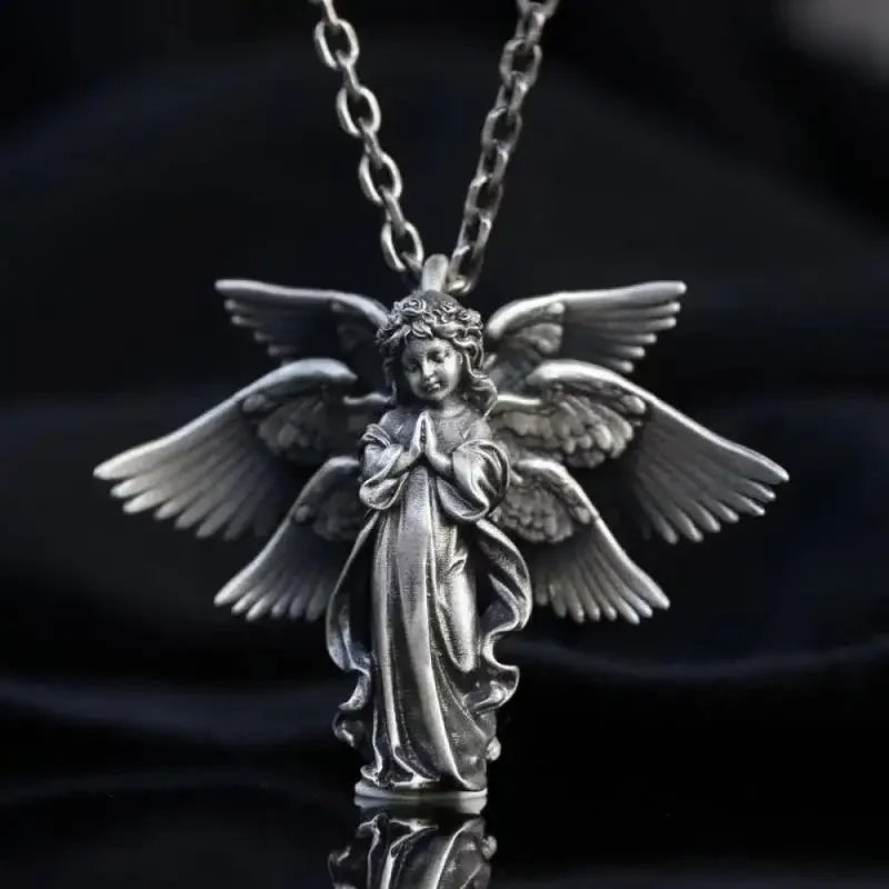 Gothic Skull Cross Pendant Necklace™