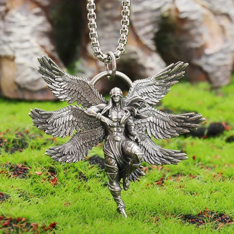 Gothic Skull Cross Pendant Necklace™